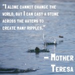 I Alone Cannot Change the World…