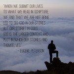 Our lives… God’s Story